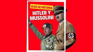 🇩🇪 NACIONALSOCIALISMO alemán y FASCISMO italiano 🇮🇹 Hitler y Mussolini [upl. by Woodsum845]