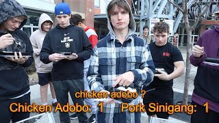 ep 1  Chicken Adobo vs Pork Sinigang 🔥 [upl. by Lirbaj940]