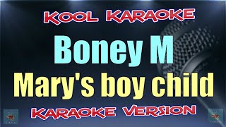 Boney M  Marys boy child Karaoke version VT [upl. by Draper]