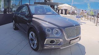 Bentley Bentayga 60 W12 luxury power sport SUV magnetic grey colour walkaround K1533 [upl. by Oznole923]