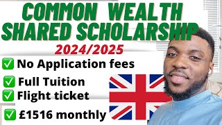 How to Apply for Commonwealth Shared Scholarship 2024 [upl. by Asirrom]