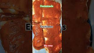 Enchiladas youtubeshorts food chef recipe Enchiladas dinner homemade [upl. by Gamali919]