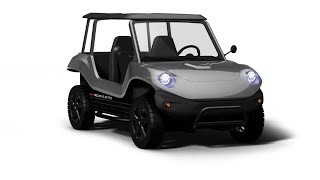 Tazzari Buggy EV 2022 Exterior Interior SlideShow [upl. by Auqenahs]