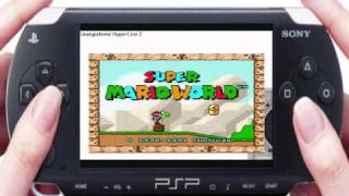 GUDE How to Play SNES games on the PSP SNES9xTYL [upl. by Everara]