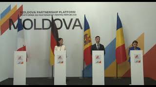 Declaratia presa a ministrului Luminița Odobescu la finalul conferinței “Moldova Support Platform” [upl. by Zwick]