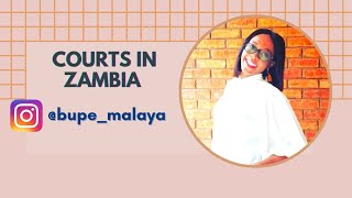 Courts in Zambia [upl. by Nirel]