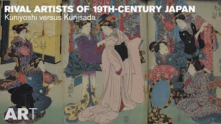 Rival Artists of 19thCentury Japan Kuniyoshi vs Kunisada  Sarah E Thompson  SOA Lecture Series [upl. by Lauzon219]