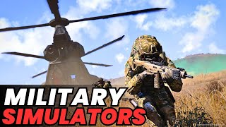 Top 20 Best Military Simulation Games You NEED in 2024  Best War Simulator Games For PC [upl. by Ireland]