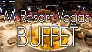 The M Resort Las Vegas Seafood Buffet Full Tour [upl. by Nuahs]