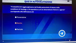 Alternanza Scuola Lavoro Quiz di autovalutazione modulo 5 [upl. by Pergrim]