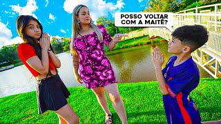 O Ricardinho Pediu Autorização Da Mãe Da Maitê Pra Voltar com Ela [upl. by Ahsimac529]