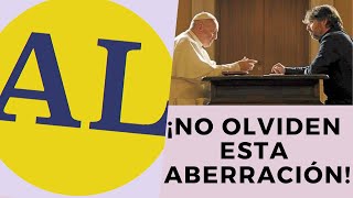 Vergonzosa entrevista a Bergoglio en LA 6 breve y claro comentario [upl. by Heather]