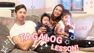 Tagalog Lesson with The Birchmores  Bangs GarciaBirchmore [upl. by Oinafipe]