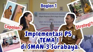 Implementasi P5 Tema 1 di SMAN 3 Surabaya  Bagian 1 [upl. by Khalid]