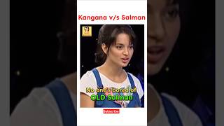 Kangana vs Salman  Who Won 😱 kanganaranaut salmankhan bollywoodactor bollywoodfight [upl. by Ativahs]