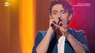 Michele Bravi canta Mantieni il bacio  Domenica In 24012021 [upl. by Lindly463]