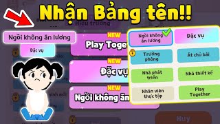 HƯỚNG DẪN NHIỆM VỤ LẤY FULL BẢNG TÊN HIẾM CỰC XỊN  Play Together [upl. by Ellehcem266]