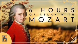 6 Hours Mozart for Studying Concentration Relaxation [upl. by Annek]