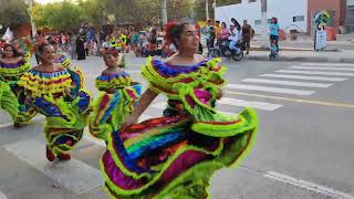 Desfile Lectura del Bando Puerto Colombia 2024 [upl. by Yeliac]