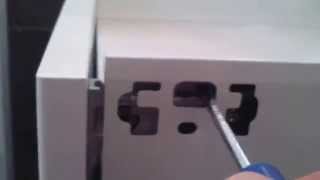 How to remove an IKEA Metod maximera kitchen cabinet drawer front [upl. by Clint]