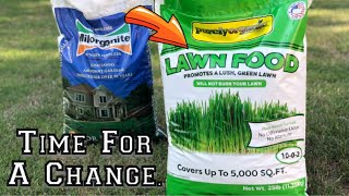 Purely Organic Lawn food spring lawn care steps Best Organic fertilizer for Bermuda Grass lawn [upl. by Chrysa]