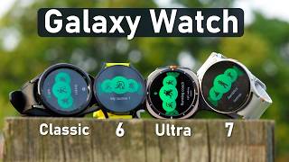 I Tried Every Samsung Galaxy Watch Which Is Best [upl. by Ithsav]