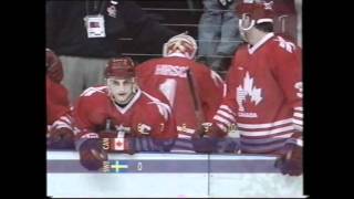 Final Ishockey OS 1994 Kanada  Sverige Straffläggningen [upl. by Retniw]