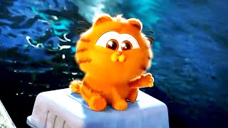 THE GARFIELD MOVIE quotSad Baby Garfield Floats Awayquot Trailer NEW 2024 [upl. by Okomot274]