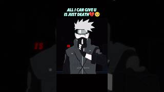 Death is the best Gift for Obito 💔🥺naruto obito kakashi [upl. by Guttery61]