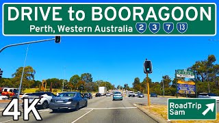 Drive to Booragoon 🇦🇺 4K  Perth Western Australia  Relaxing Drive  Raw Sound [upl. by Ted]