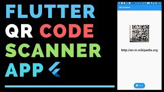 Flutter QR Code Scanner App  Barcode Scan [upl. by Krever]