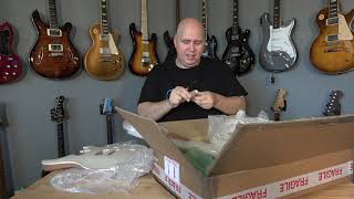 Crimson Guitar kit unboxing [upl. by Og]