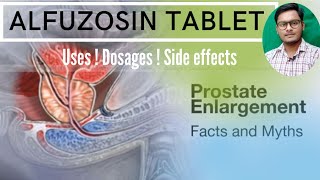 Alfuzosin prolonged release tablets ip 10mg uses  Alfuzosin hydrochloride extended release tablets [upl. by Ateuqal]