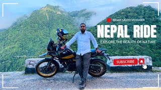 Nepal Ride Day 1  Darbhanga To Bhedetar Nepal Bike Ride  Himalayan 450 [upl. by Enilesor]