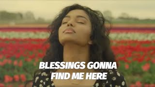 Sherwin Gardner  Find Me Here Blessings Find Me Official Lyric Video [upl. by Adolf270]