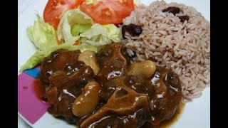 Quick and Easy Oxtail Recipes How To Make Authentic Jamaican Oxtail by Spice King Keith Lorren [upl. by Ardrey]