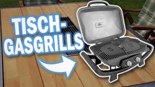 Die besten TISCH GASGRILLS 2024  Top 3 Gas Tischgrills Vergleich [upl. by Bouchard]