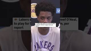 Shareef ONeals Inspiring Journey To The NBA Summer League [upl. by Annoeik]