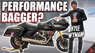 What is a PERFORMANCE BAGGER Motorcycle ft Kyle Wyman [upl. by Keli]