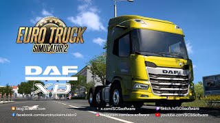 Euro Truck Simulator 2  DAF XD [upl. by Enael743]