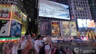 Times Square Vacation Travel Guide  Expedia [upl. by Oilime]