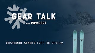 20232024 Rossignol Sender Free 110 Review  Powder7 [upl. by Anailil]