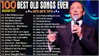 Top 100 Oldies But Goodies Songs Of All Time 🎧 Frank Sinatra Engelbert Tom Jones Bonnie Tyler [upl. by Pravit52]