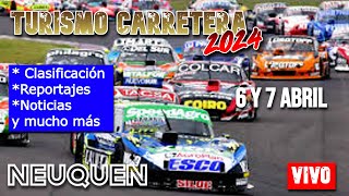 TURISMO CARRETERA TC y TCP🔴🔴🏁 en VIVO  CLASIFICACION  NEUQUEN 2024 [upl. by Thierry272]