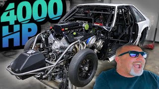 Chucks New 4000HP No Prep Kings Build  Street Outlaw Garage Tour Honda Domestics and Boat [upl. by Gavin]