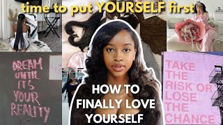 how to build REAL SELF LOVE  glow up your inner self [upl. by Lenoil]