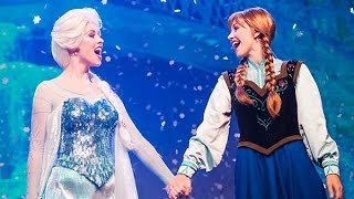 Frozen Songs – Live Show  Disneyland California Resort HD Part 1 [upl. by Enaerb]