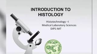 Introduction to Histotechnology  Histotechnology I  BscMLS 5  Presentation Lecture  DIPS IMT [upl. by Eiramanit162]