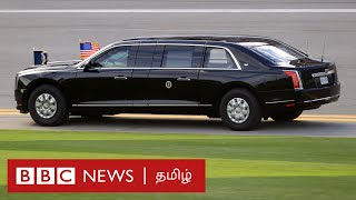 Inside Donald Trumps car The beast  Trump Visits India  Narendra Modi [upl. by Janeva421]