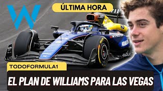 F1 HOY El plan de Williams de cara al GP de Las Vegas [upl. by Ativad]